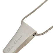 Rick Owens Silver Brass Necklace