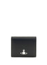 Vivienne Westwood Black Calf Leather Bos Taurus Wallet