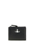 Vivienne Westwood Black Calf Leather Bos Taurus Wallet