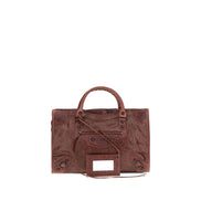 Balenciaga Bordeaux Lamb Ovis Aries Aries Shoulder Bag
