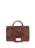 Balenciaga Bordeaux Lamb Ovis Aries Aries Shoulder Bag