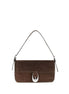 Staud Brown Calf Leather Bos Taurus Shoulder Bag