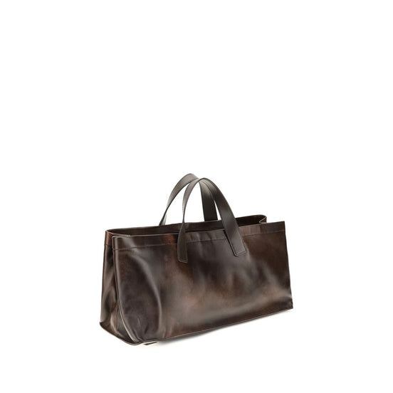 Staud Brown Lamb Ovis Aries Handbag