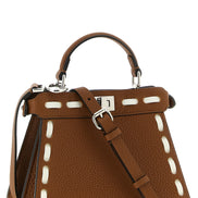 Fendi Brown Calfskin Handbag