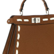 Fendi Brown Calfskin Handbag