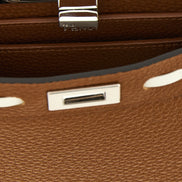 Fendi Brown Calfskin Handbag