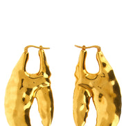 Jacquemus Gold Copper Earrings
