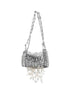 Rabanne Silver Stainless Steel Shoulder Bag