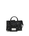 Balenciaga Black Lamb Ovis Aries Aries Shoulder Bag