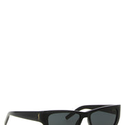 Saint Laurent Black Acetate Sunglasses