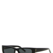 Saint Laurent Black Acetate Sunglasses