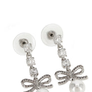 Self-Portrait Silver Brass Earrings