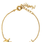 Saint Laurent Gold Brass Bracelet