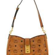 MCM Brown Polyethylene Shoulder Bag