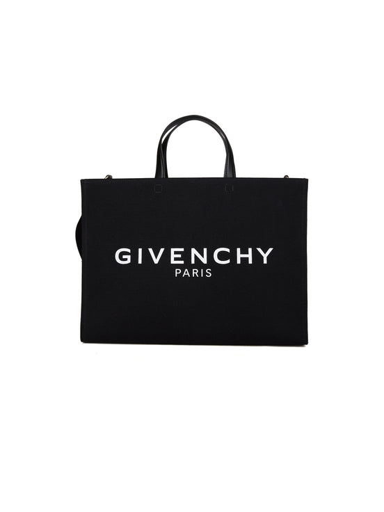 Givenchy Black Cotton Tote Bag