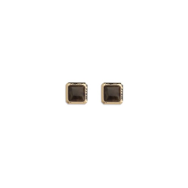 Self-Portrait Gold Brass Earrings
