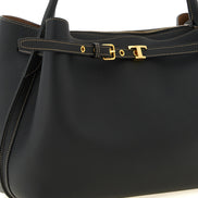 Tod's Black Calfskin Handbag