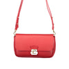 Coccinelle Rosso Leather Women's Bag with Adjustable Removable Strap