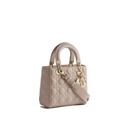 Dior Beige Lamb Leather Handbag