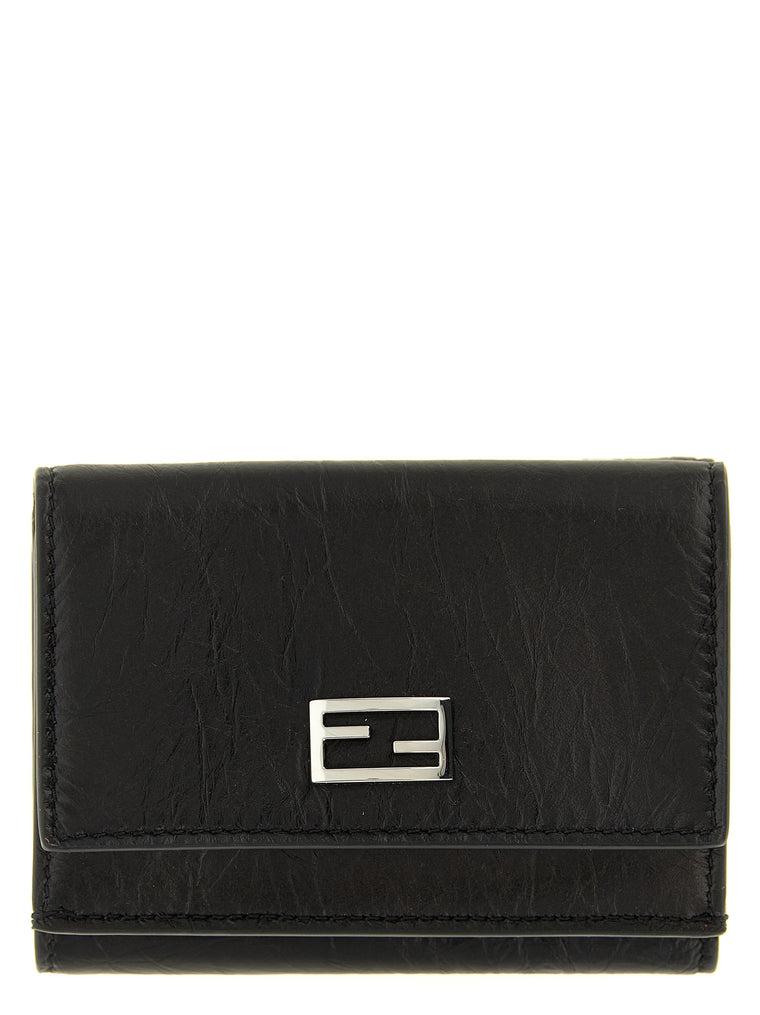 Fendi Black Calfskin Cardholder