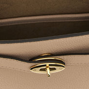 Mulberry Gray Calfskin Crossbody Bag