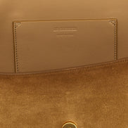 Jil Sander Brown Calfskin Shoulder Bag