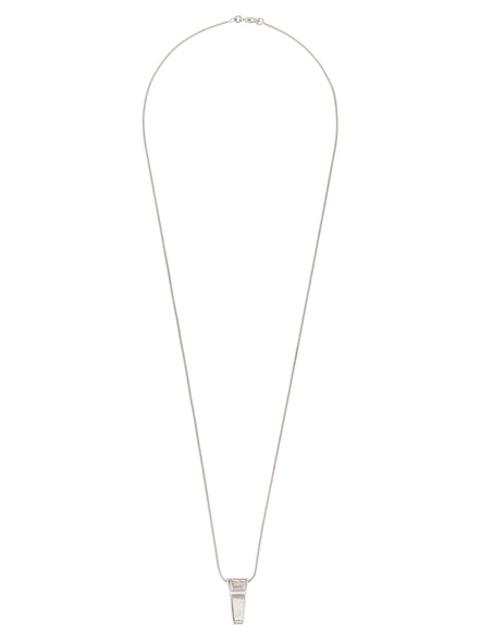 Rick Owens Silver Brass Necklace