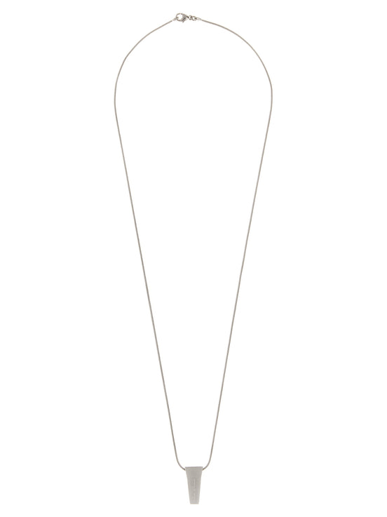 Rick Owens Silver Brass Necklace