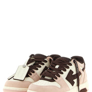 Off-White Multicolor Cowhide Low Top Sneakers