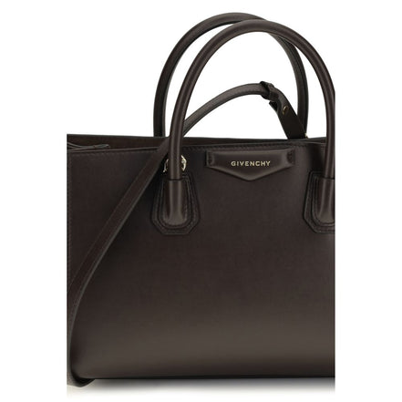 Givenchy Brown Calf Leather Bos Taurus Handbag