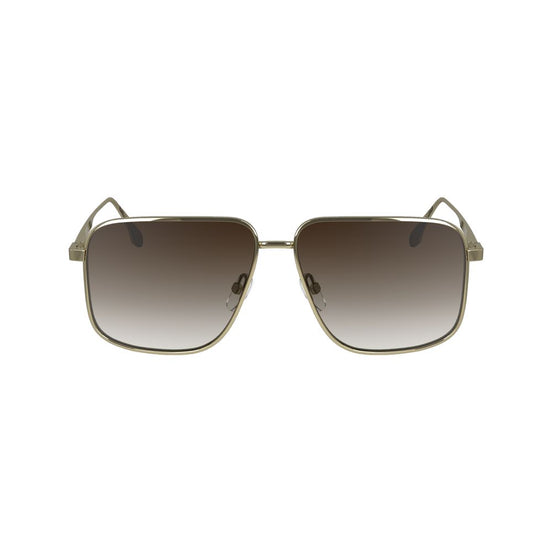 Victoria Beckham Gold Metal Sunglasses