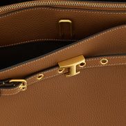 Tod's Brown Calfskin Handbag