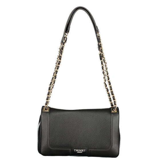 Twinset Black Polyurethane Women's Bag