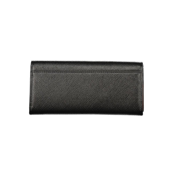 Twinset Black Polyurethane Womens Wallet