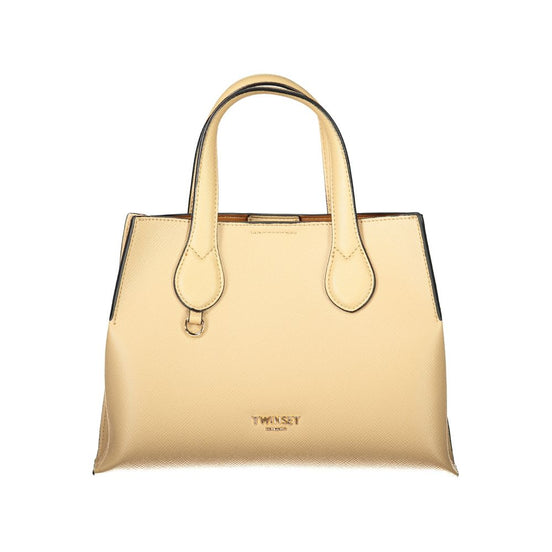 Twinset Beige Polyurethane Women's Bag