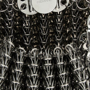 Paco Rabanne Silver Stainless Steel Shoulder Bag