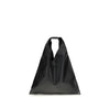 MM6 Black Polyethylene Handbag