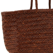 Dragon Diffusion Brown Calfskin Shoulder Bag