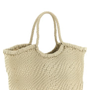 Dragon Diffusion White Calfskin Shoulder Bag