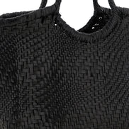 Dragon Diffusion Black Calfskin Shoulder Bag