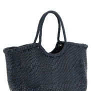 Dragon Diffusion Blue Calfskin Handbag