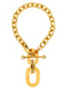 Paco Rabanne Gold Brass Necklace