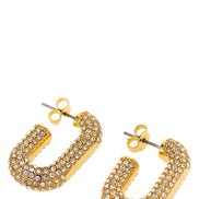 Paco Rabanne Gold Brass Earrings