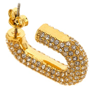 Paco Rabanne Gold Brass Earrings