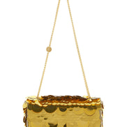 Paco Rabanne Gold Polyester Shoulder Bag