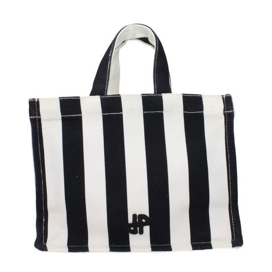Patou Black Fabric Handbag
