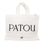 Patou White Fabric Handbag