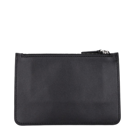 Courrèges Black Leather Wallet