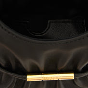 Balmain Black Lamb Leather Handbag