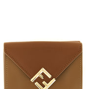 Fendi Brown Calfskin Cardholder